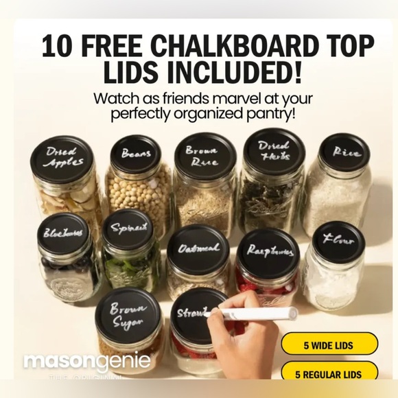 Mason Genie Vacuum Sealer Kit~New - Picture 11 of 15